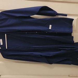 Medium navy blue scrubs jacket